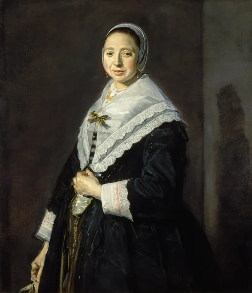 Portrait of a Woman, 1650 – nr 1 av Frans Hals