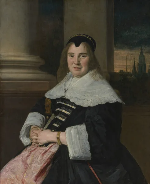 Portrait of a Woman, 1650 – nr 2 av Frans Hals
