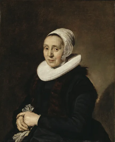 Portrait of a Woman, 1643 av Frans Hals