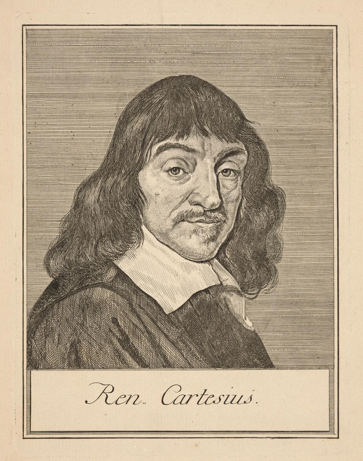 Ren. Cartesius (Rene Descartes) av Frans Hals