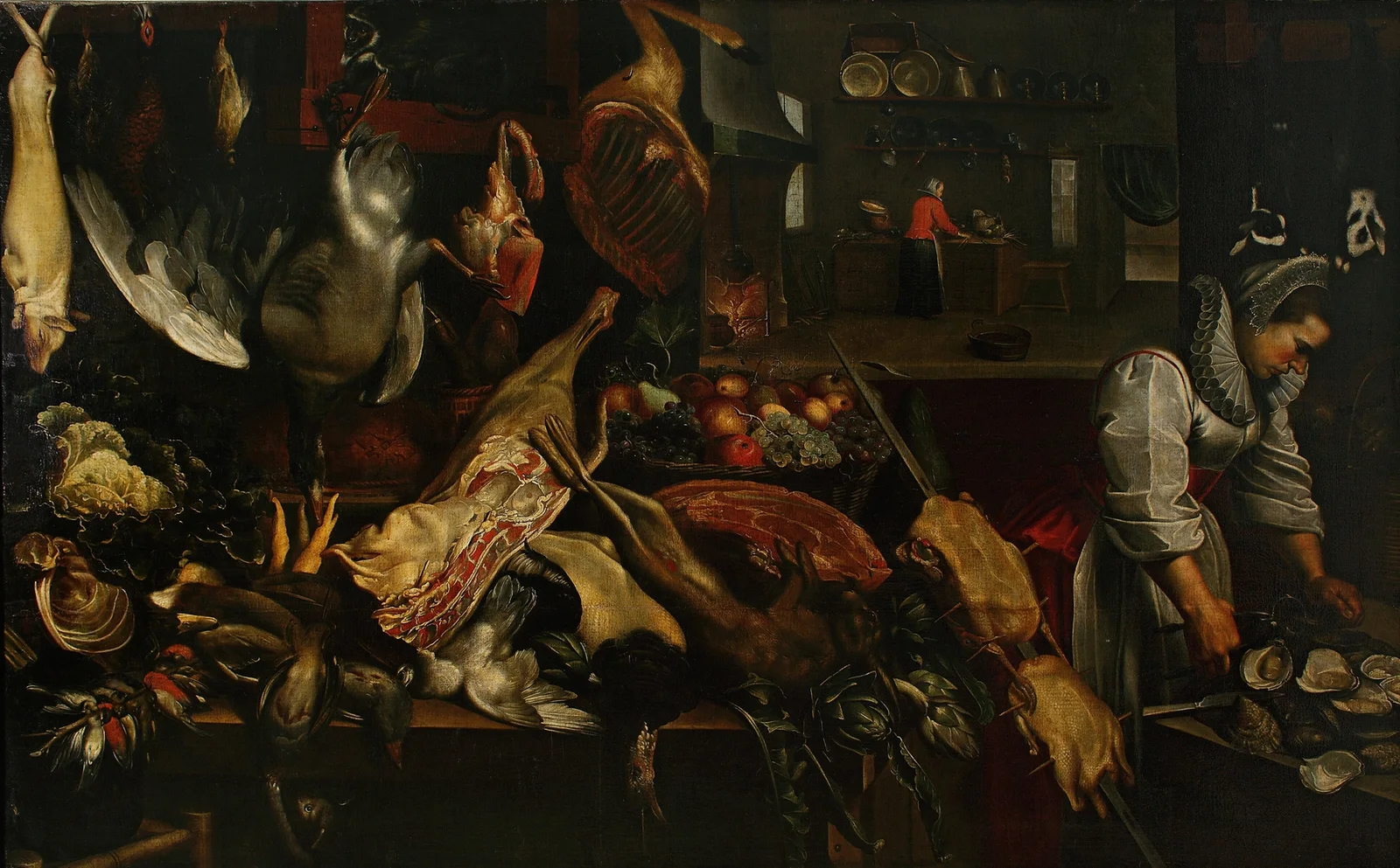 Kitchen interior av Frans Snyders