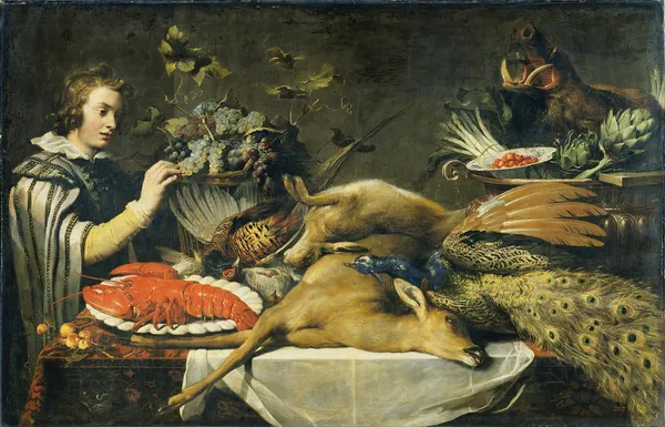 Pantry Scene with a Page (probably 1612) av Frans Snyders