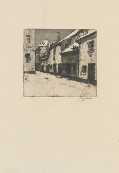 Zlatá Street in the rear of the Royal Castle av Tavík František Šimon