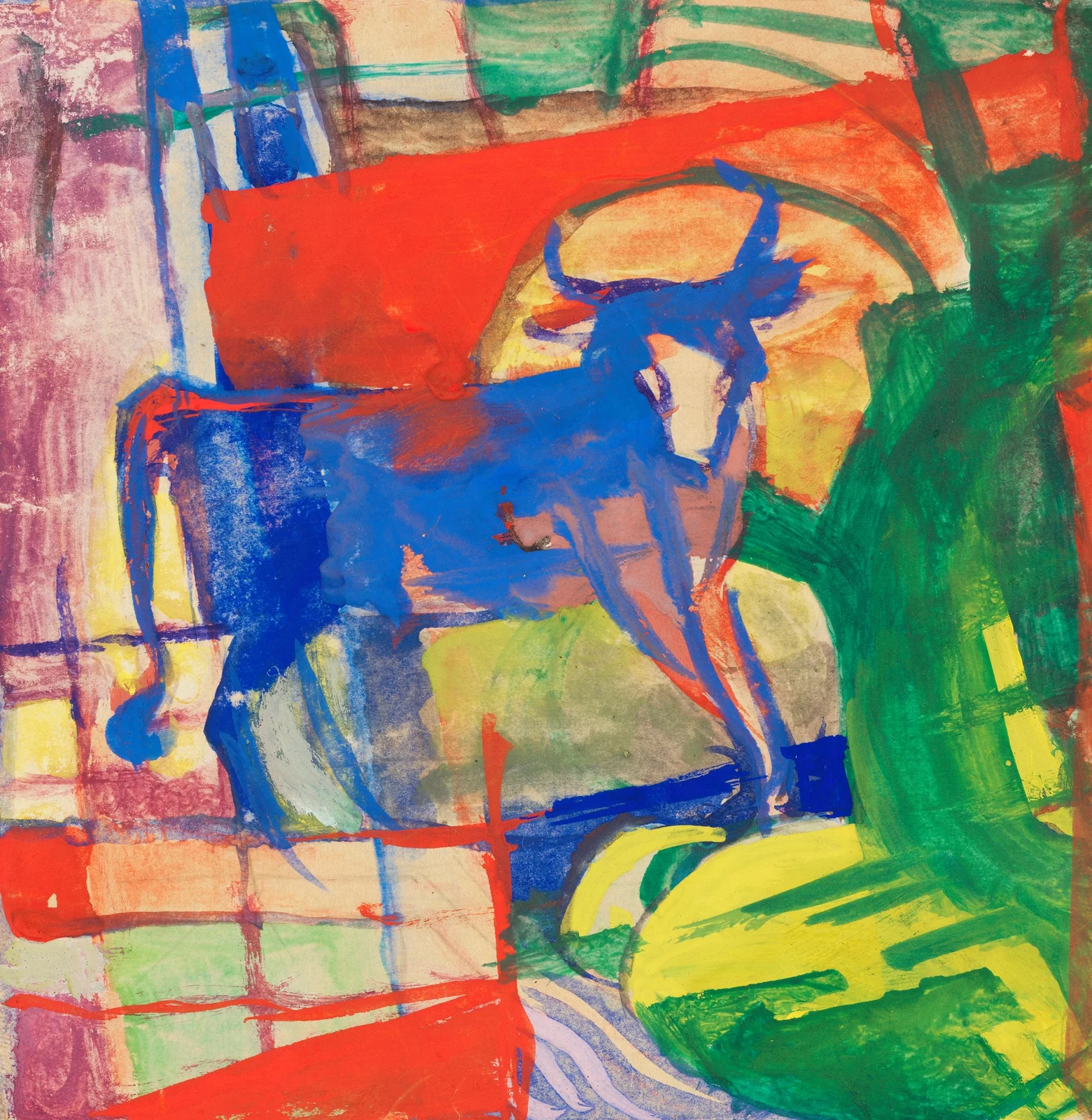 Blaue Kuh av Franz Marc