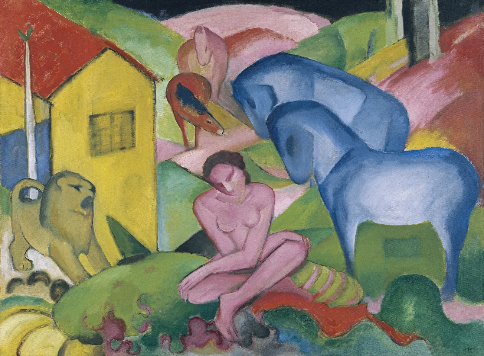 The Dream av Franz Marc