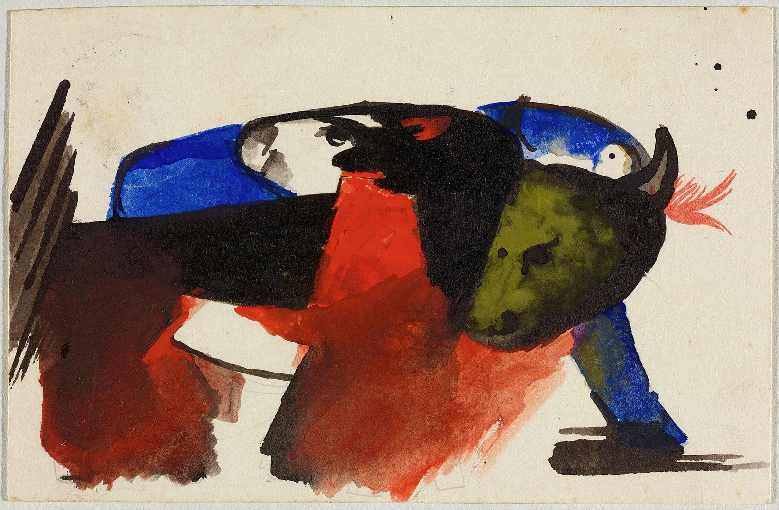 Two animals av Franz Marc