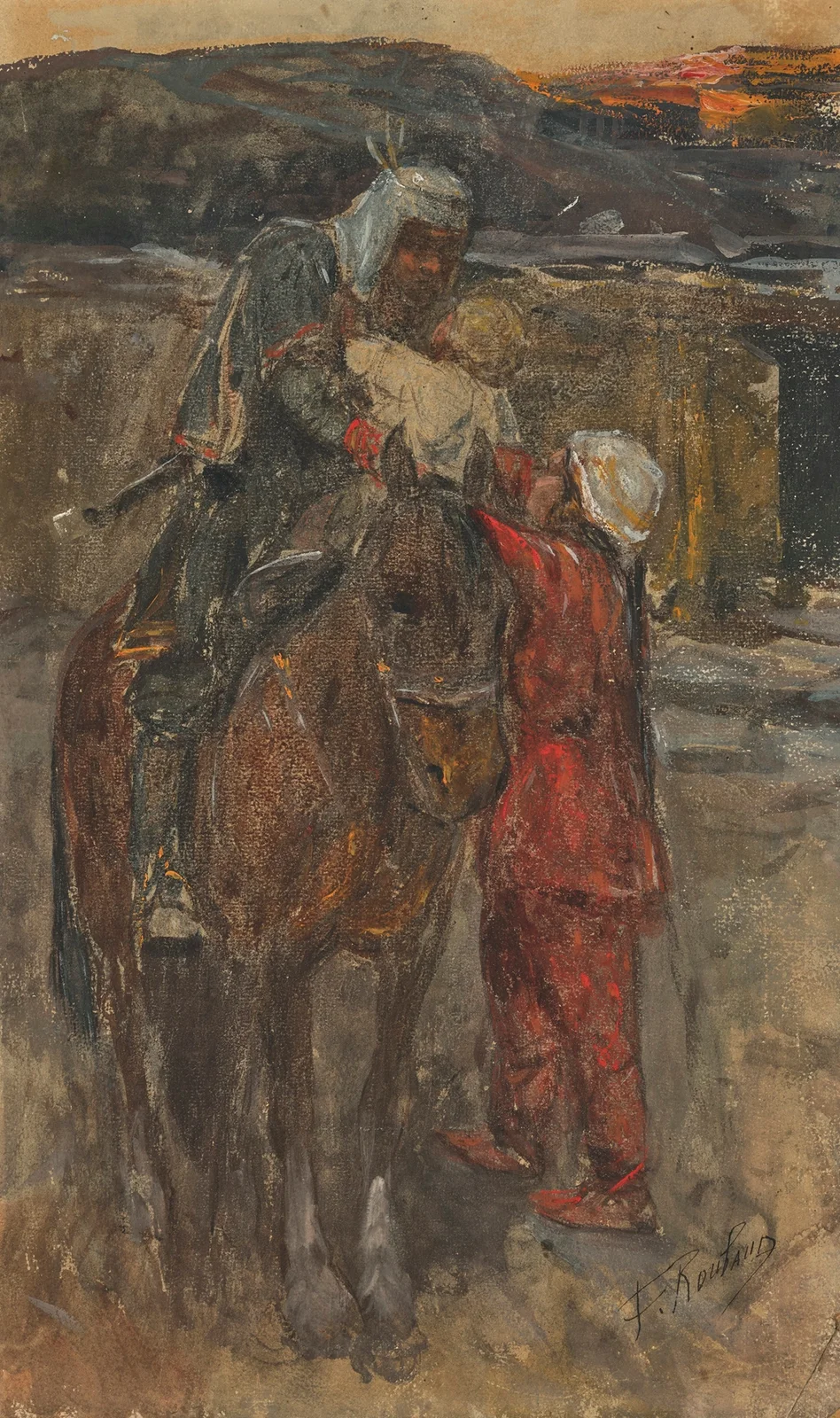 Farewell av Franz Roubaud