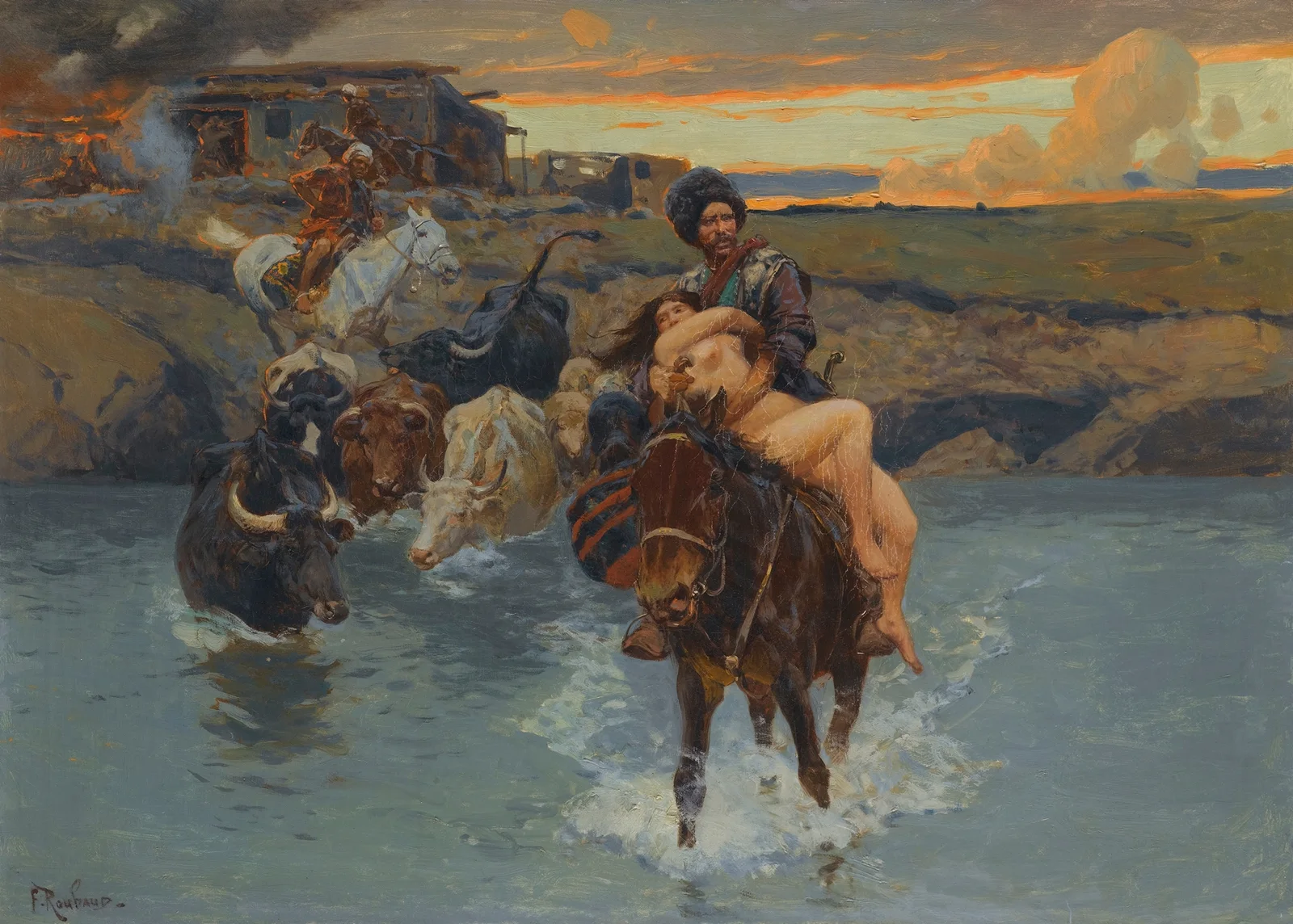 The Kidnapping av Franz Roubaud