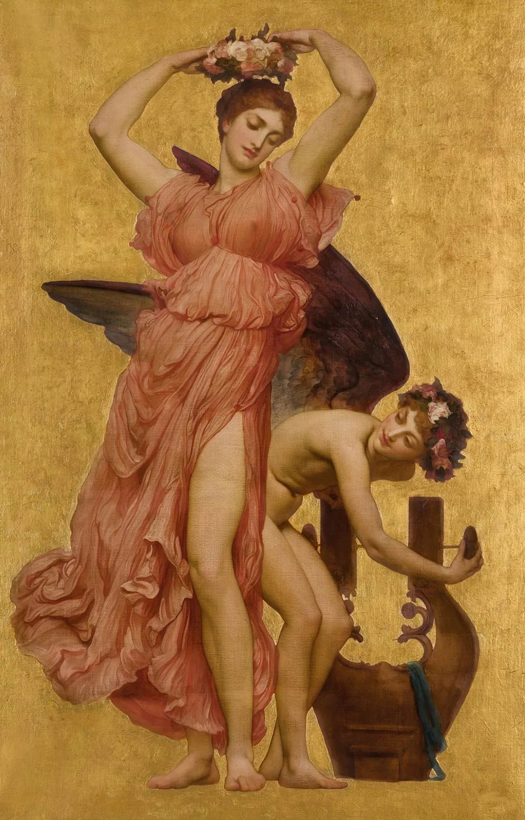 Erato av Frederic Leighton