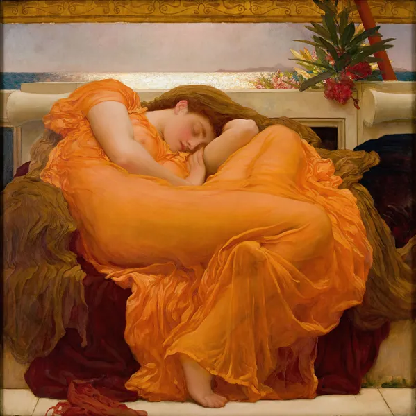 Flaming June av Frederic Leighton