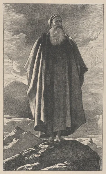 Moses Views the Promised Land av Frederic Leighton
