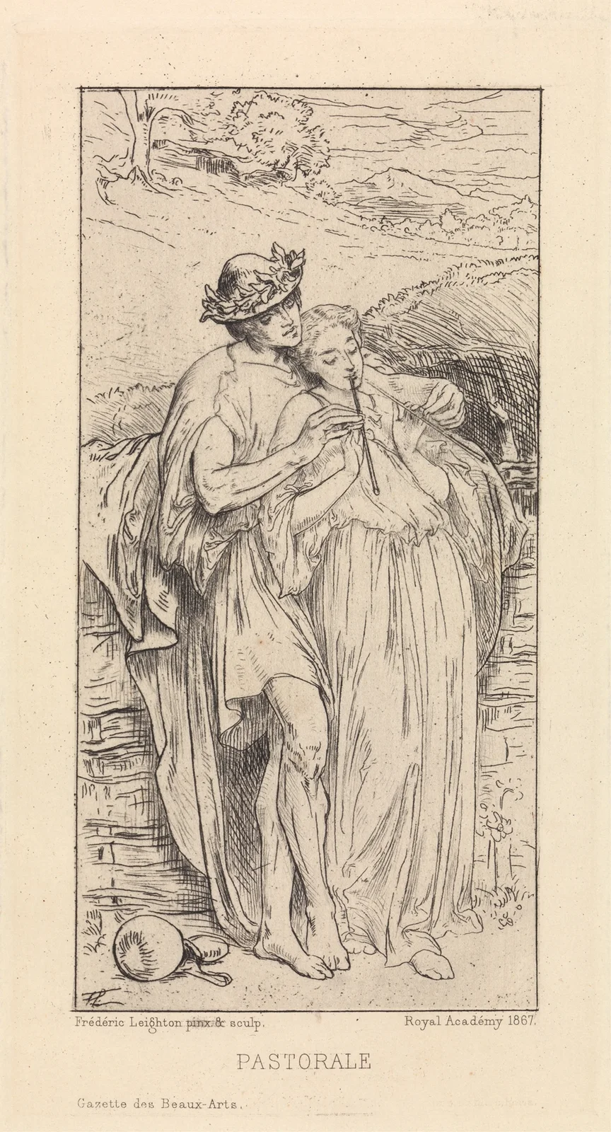 Pastorale av Frederic Leighton