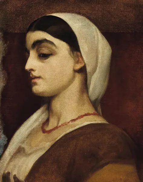Portrait of Stella av Frederic Leighton