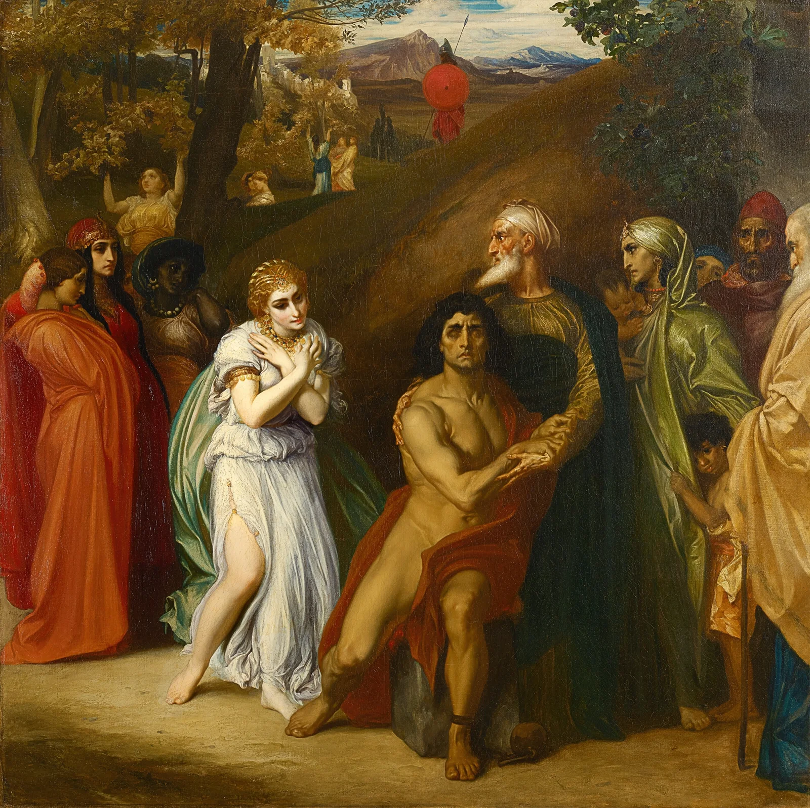 Samson and Delilah av Frederic Leighton