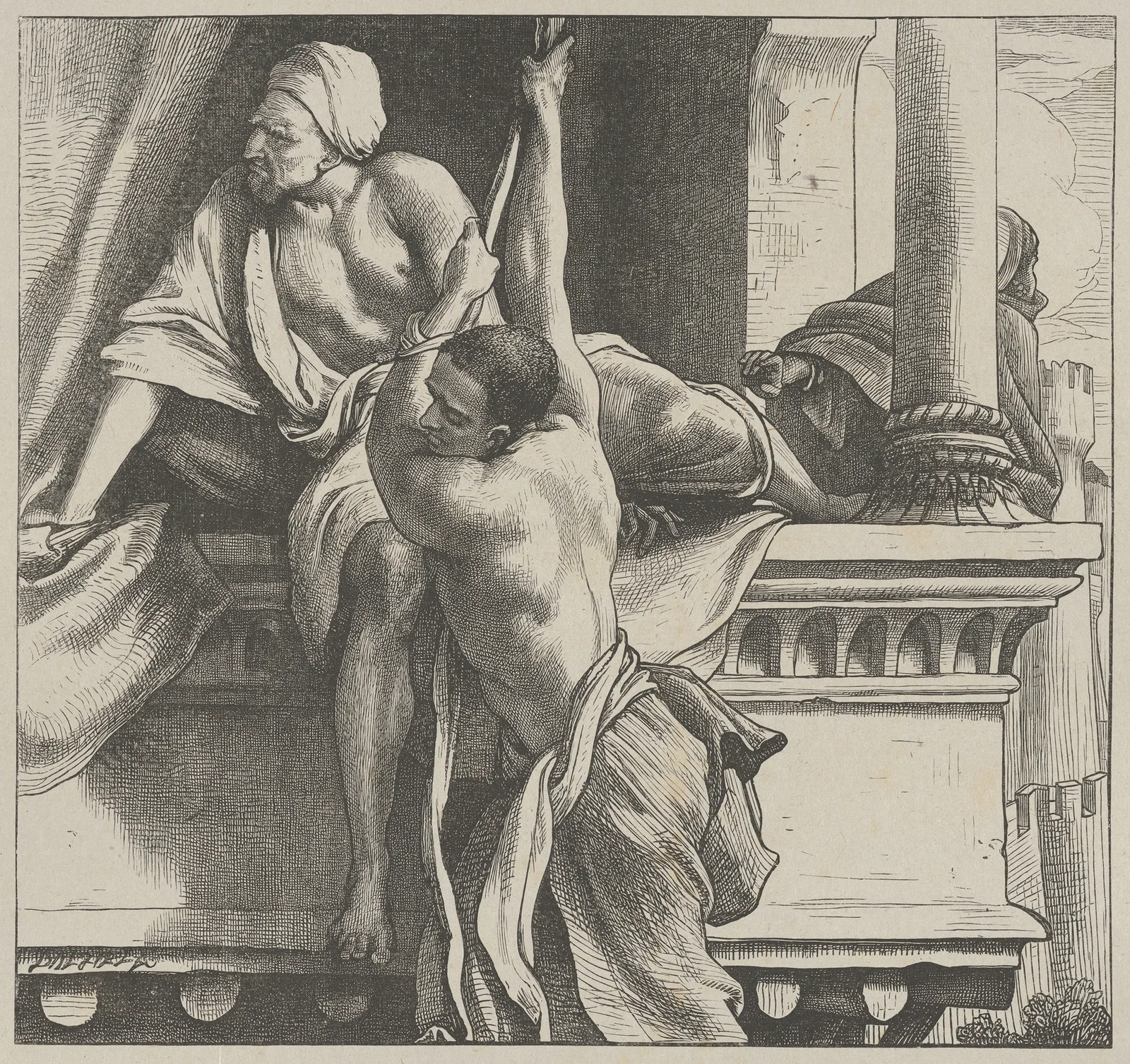 The Spies Escape av Frederic Leighton