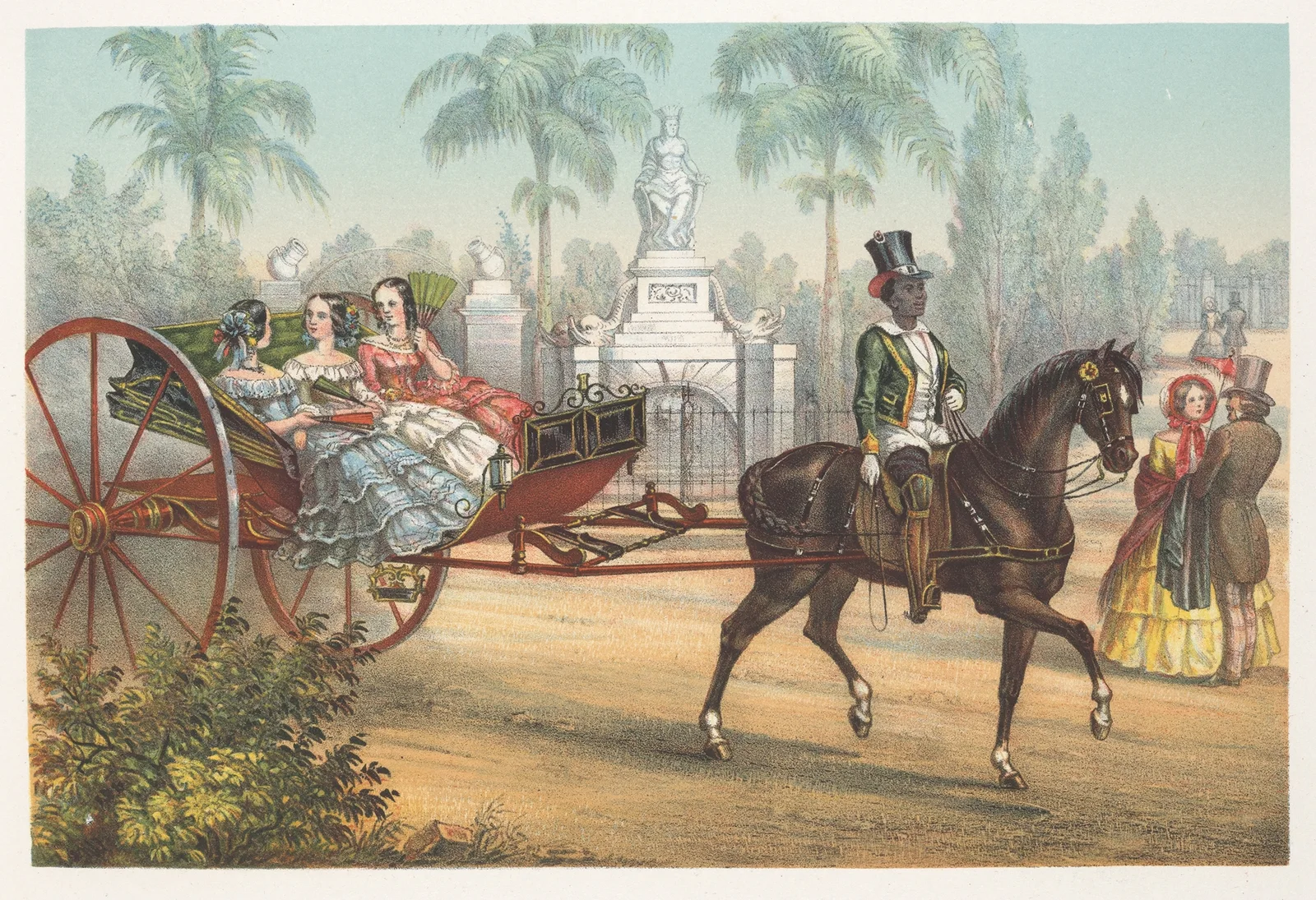 El quitrin av Pierre Toussaint Frédéric Mialhe