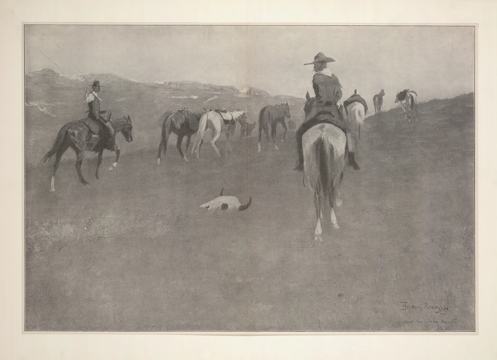 A Sure Sign av Frederic Remington