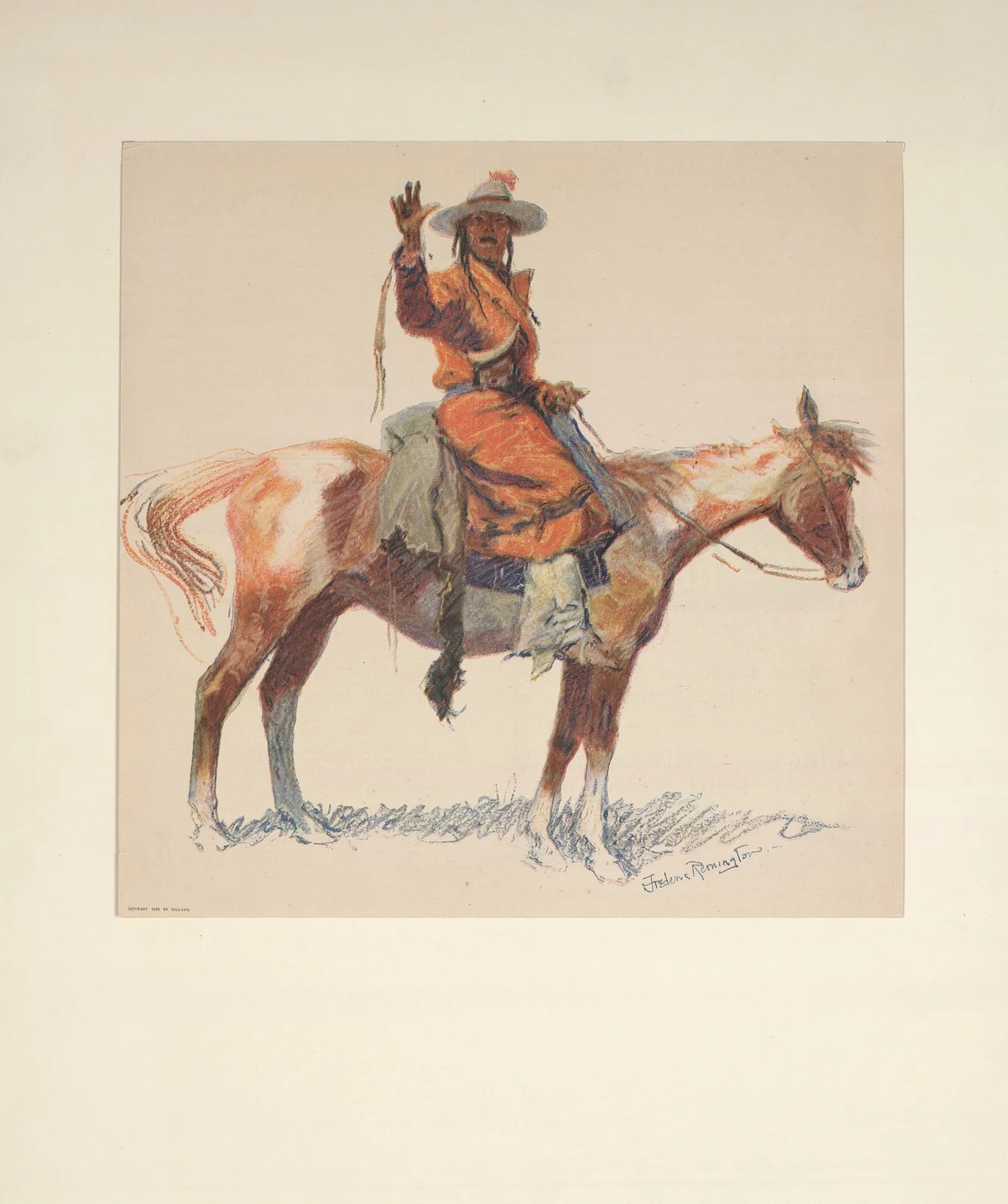 An Apache scout av Frederic Remington