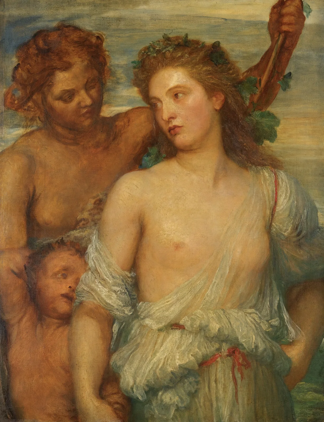 A Bacchante av George Frederic Watts