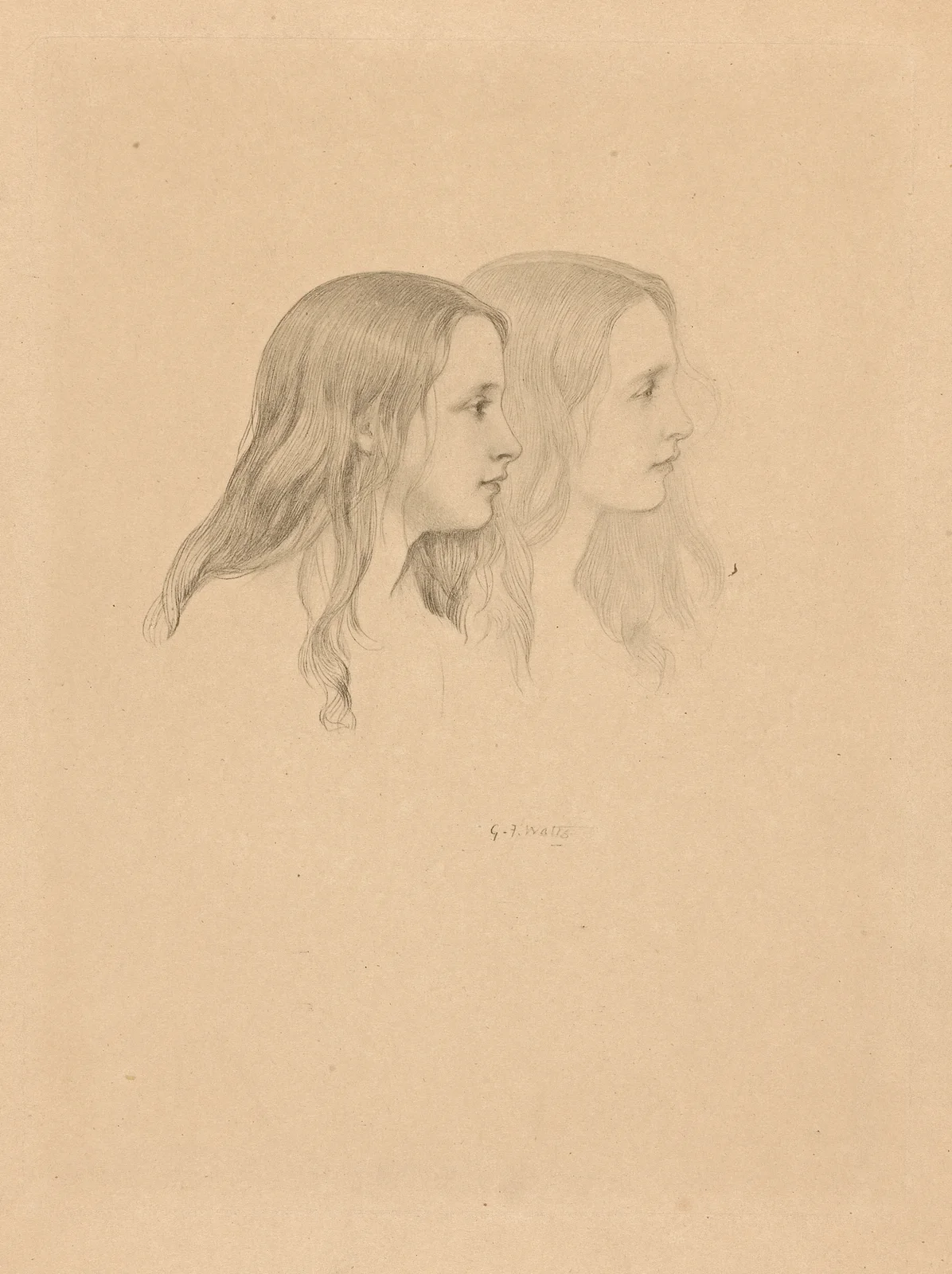 Untitled av George Frederic Watts