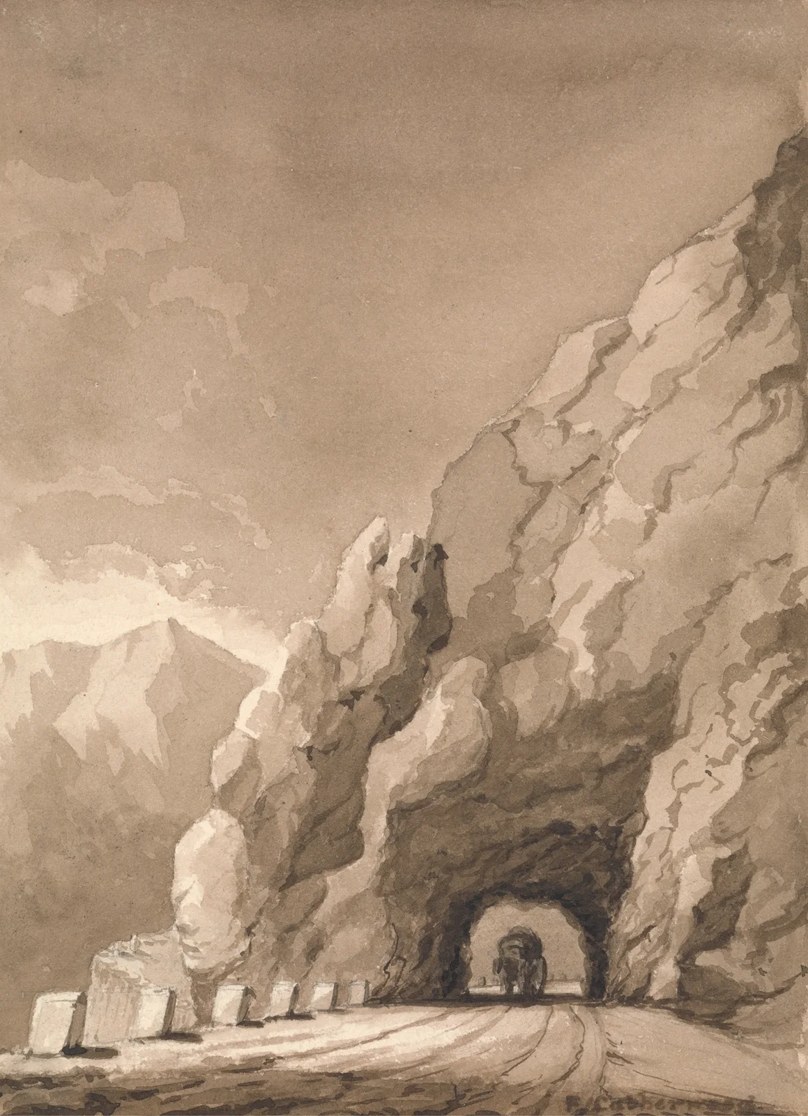 Mountain Road av Frederick Catherwood