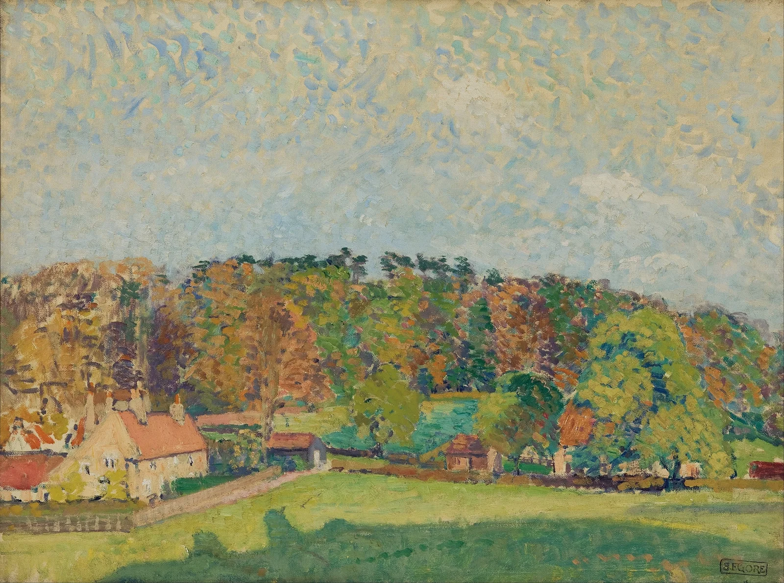 Autumn, Sussex av Spencer Frederick Gore