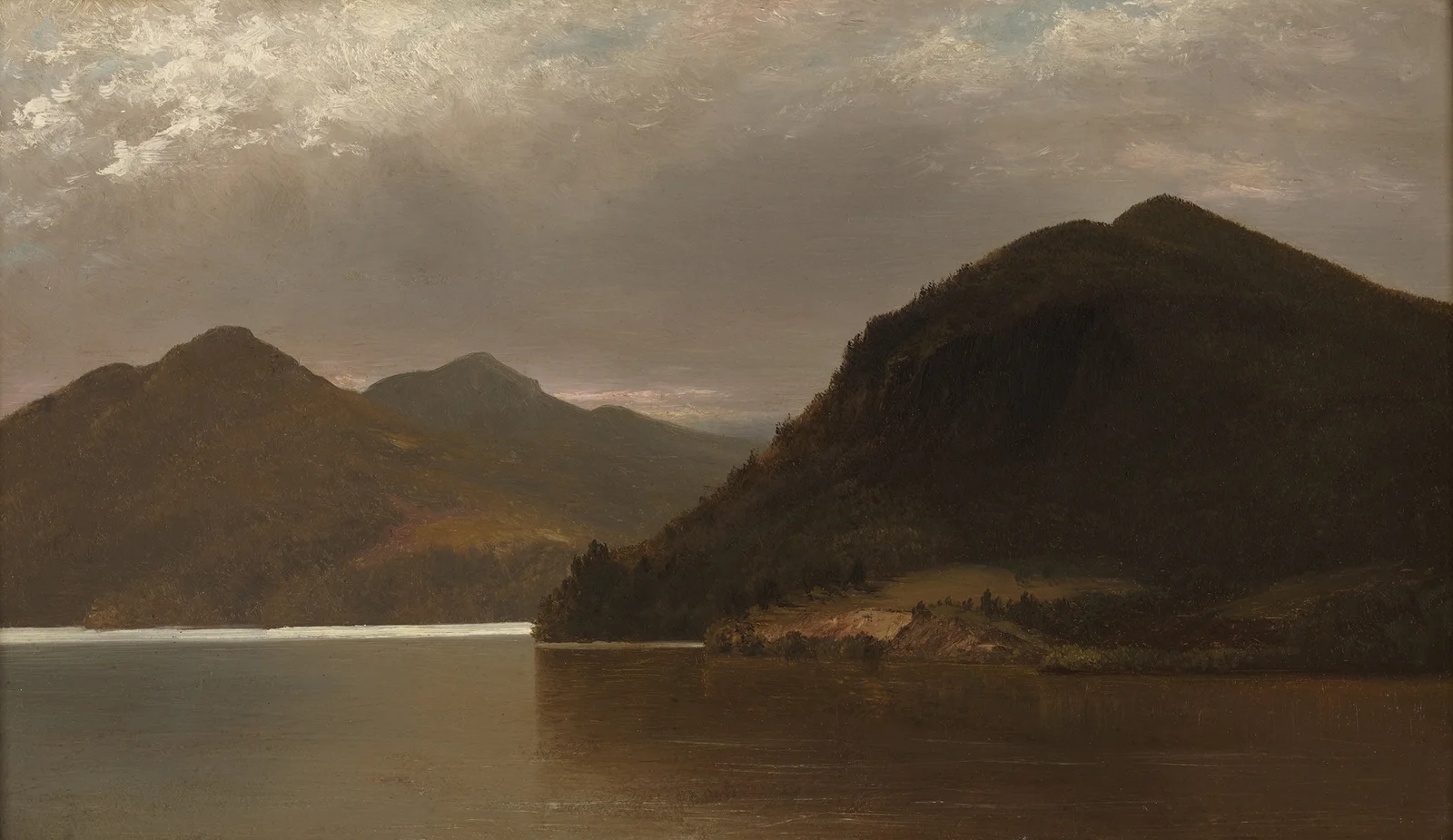 Lake George av John Frederick Kensett