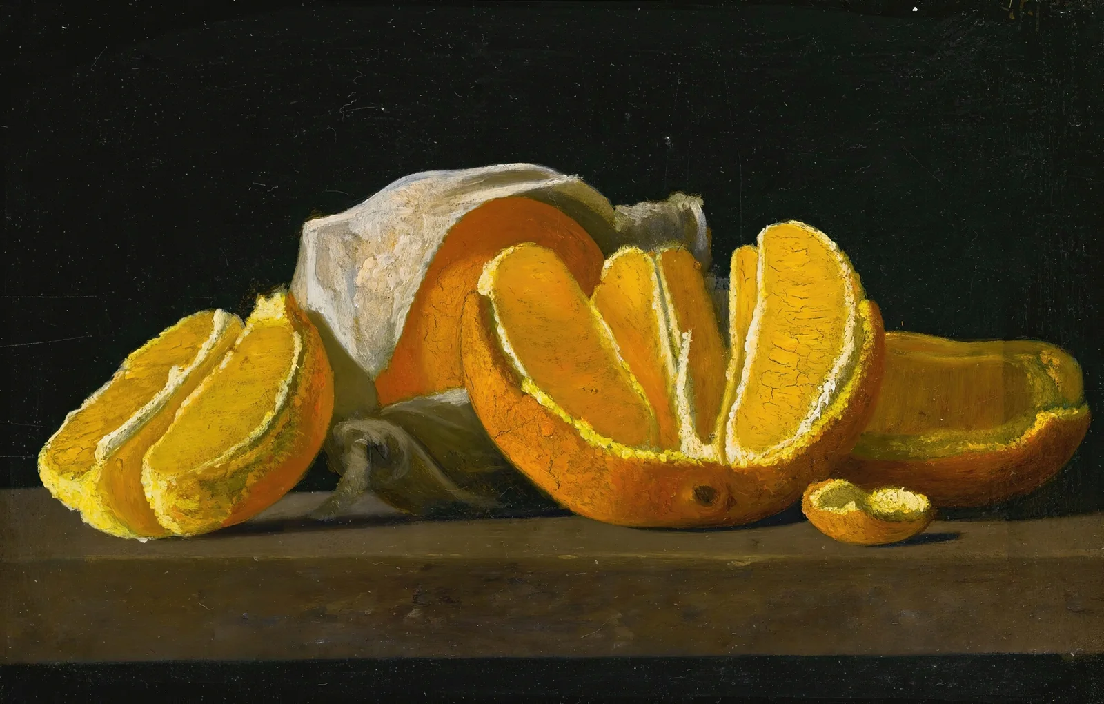 Still Life–Oranges av John Frederick Peto