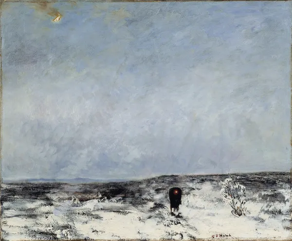 Hed med vagn av Carl Fredrik Hill
