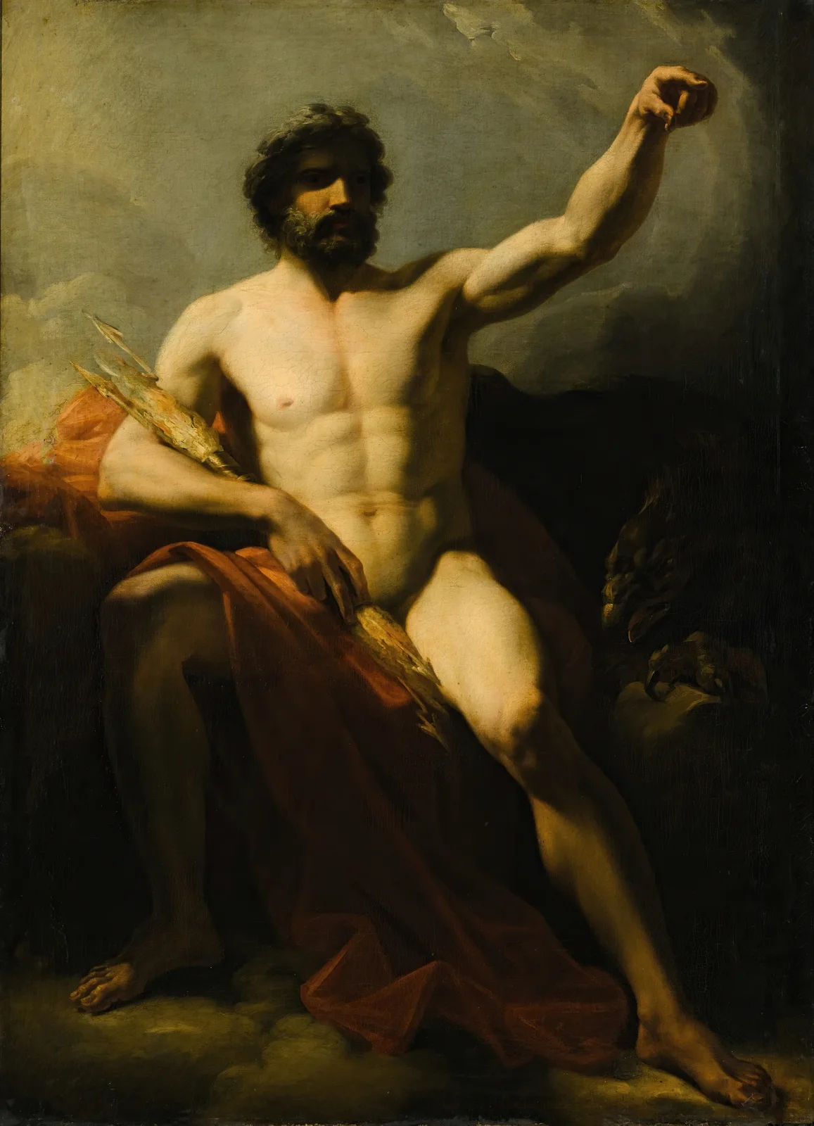 Jupiter av Heinrich Friedrich Füger
