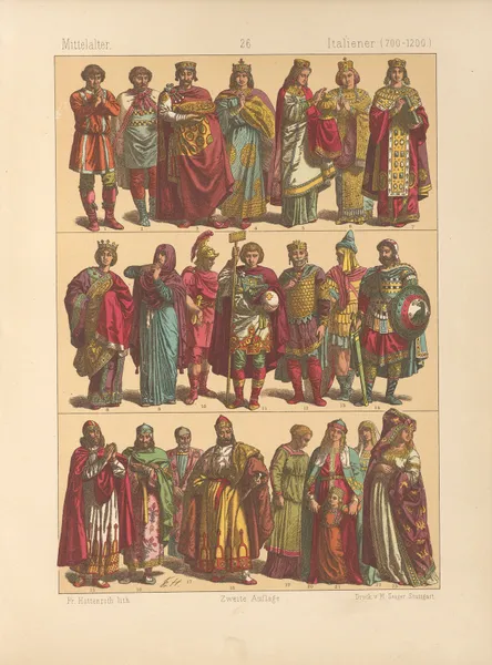 Italiener (700-1200) av Friedrich Hottenroth