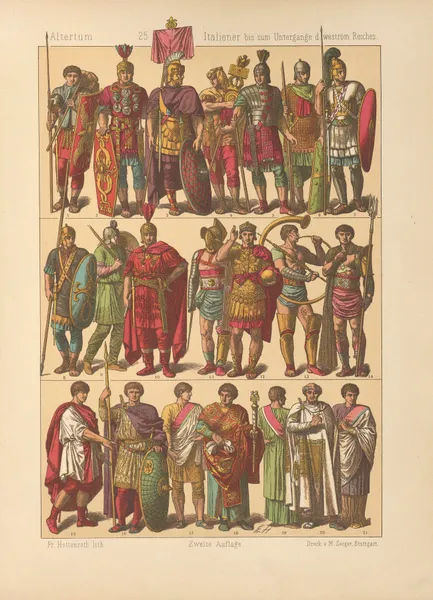 Italiener bis zum Untergange d. weström. Reiches av Friedrich Hottenroth