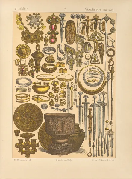 Skandinavier av Friedrich Hottenroth