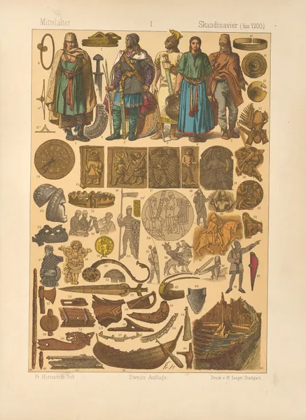 Skandinavier av Friedrich Hottenroth