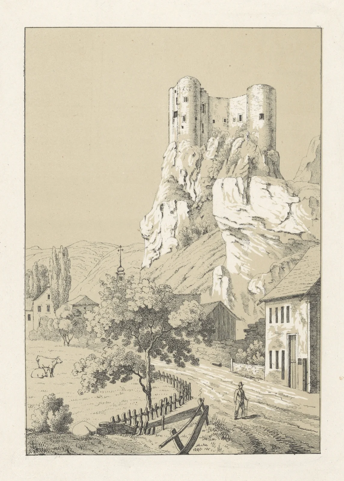 Blauenstein av Johann Friedrich Wagner