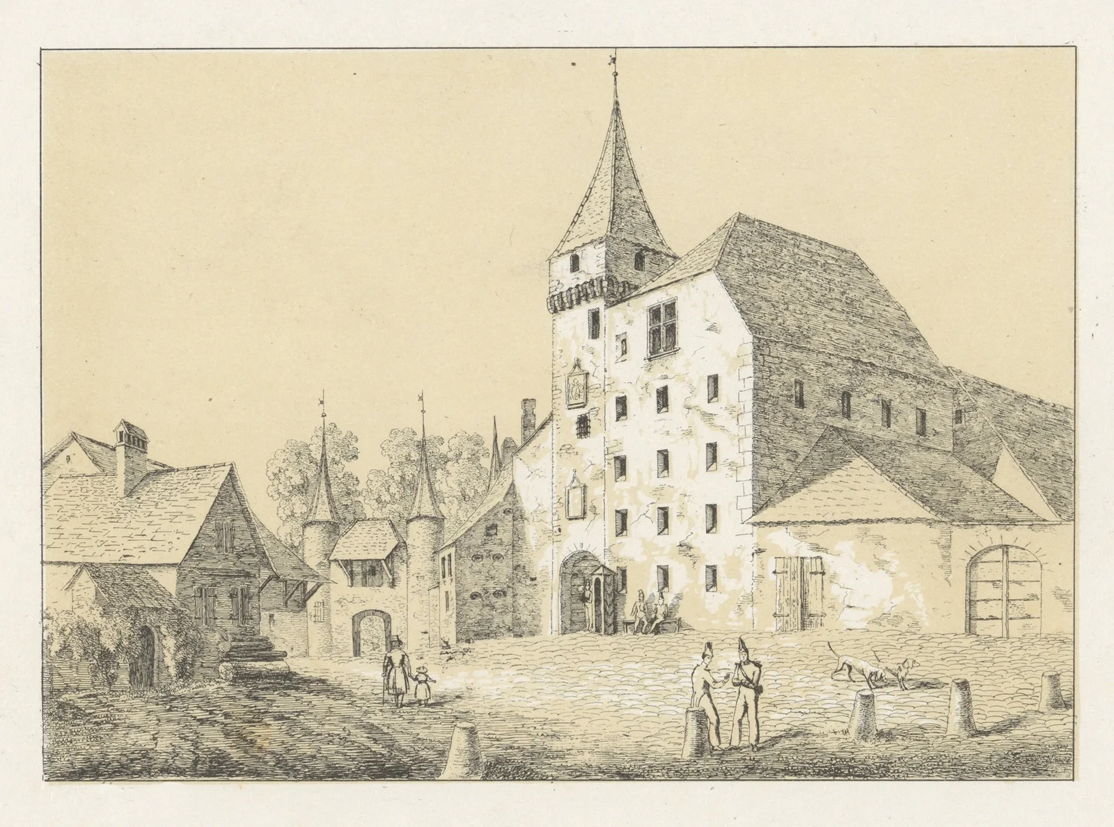 Colombier av Johann Friedrich Wagner