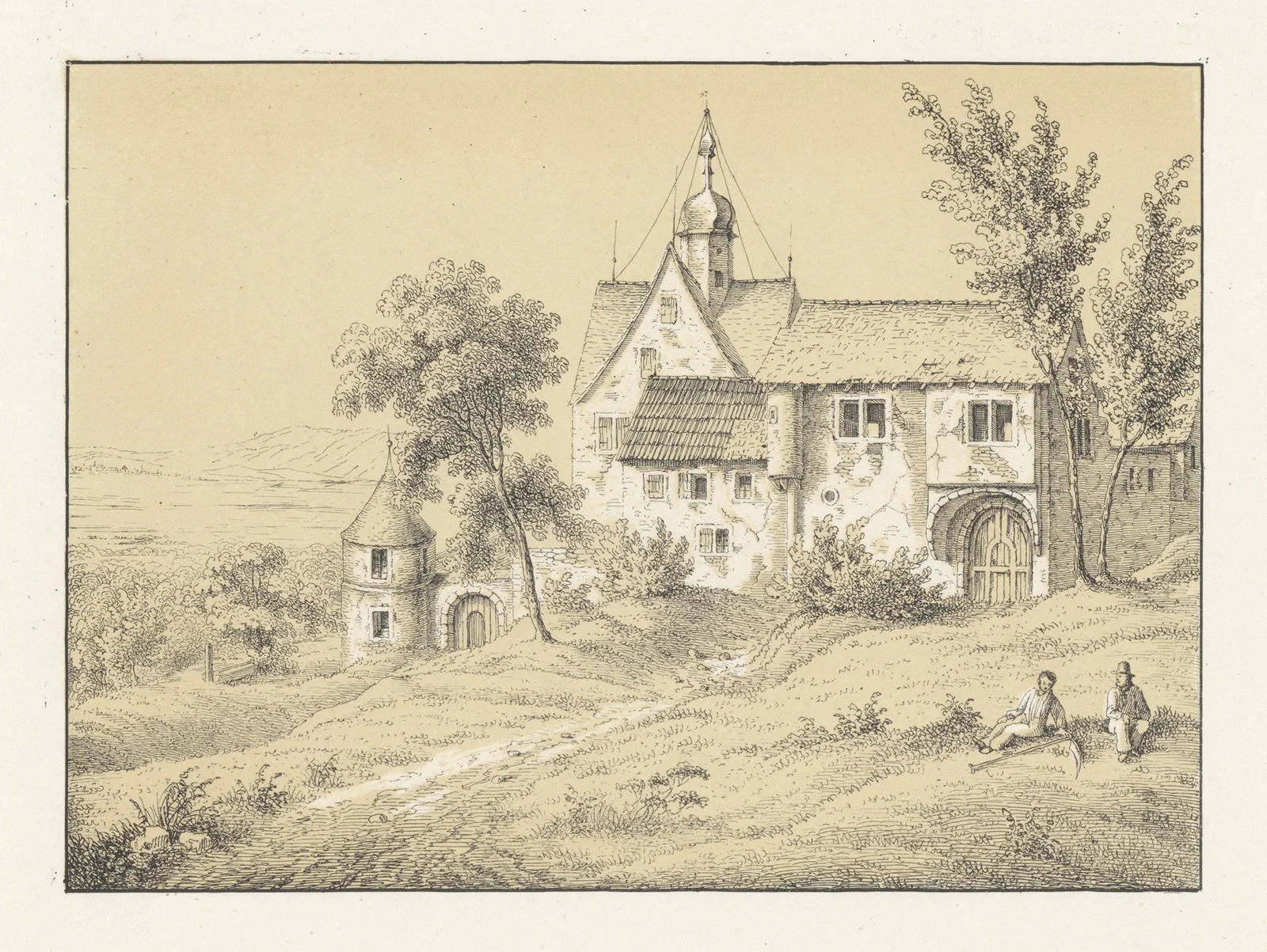 Greifenstein av Johann Friedrich Wagner