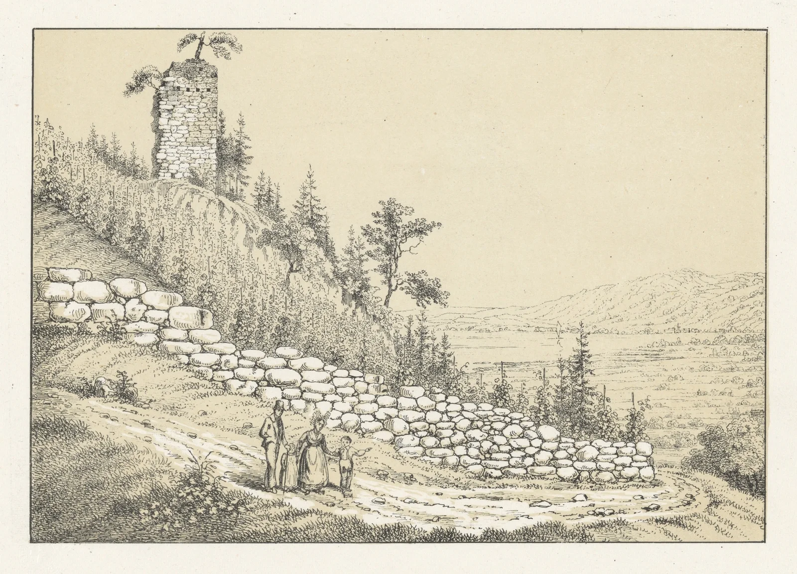 Grimmenstein av Johann Friedrich Wagner