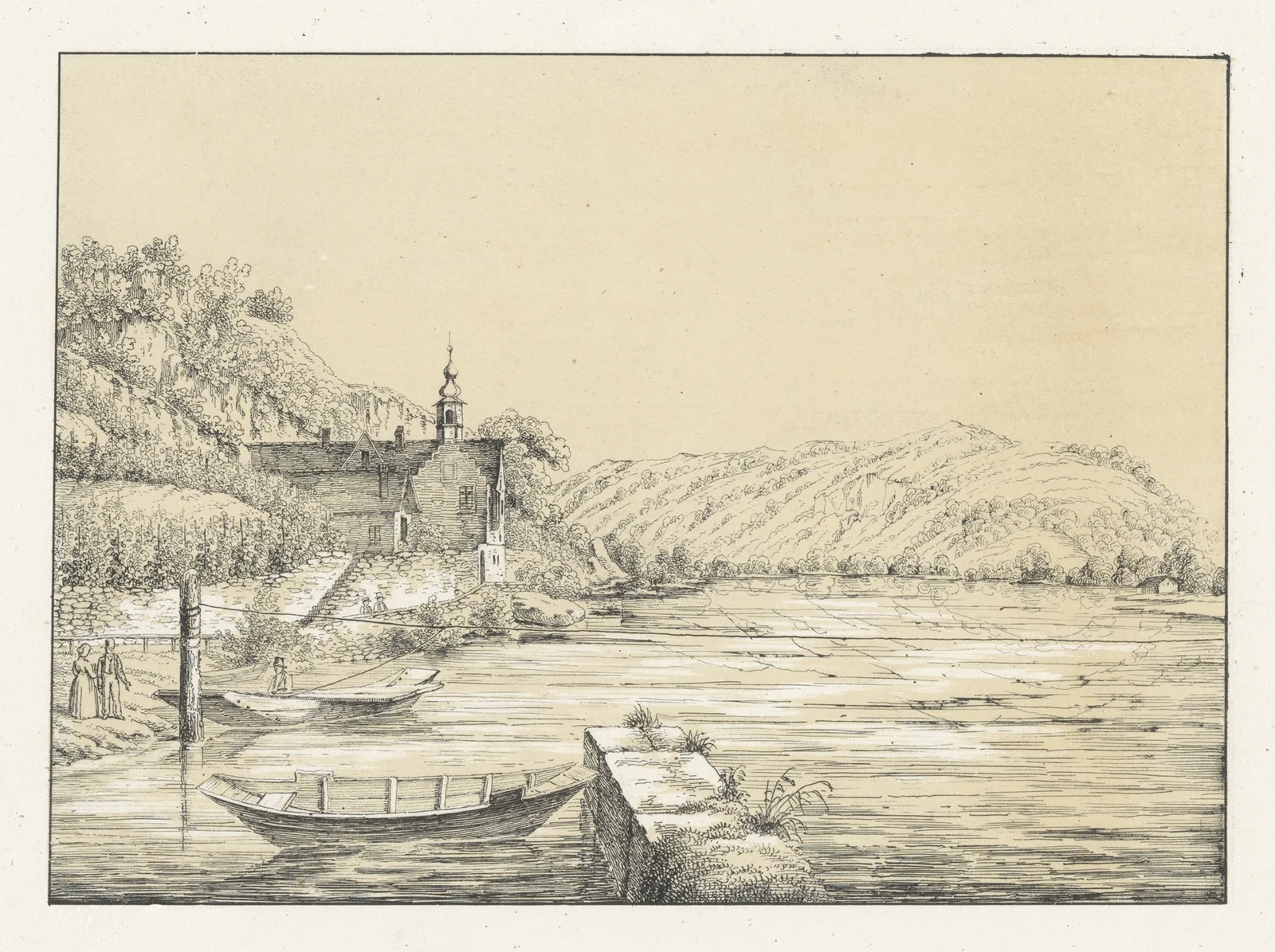 Monstein av Johann Friedrich Wagner