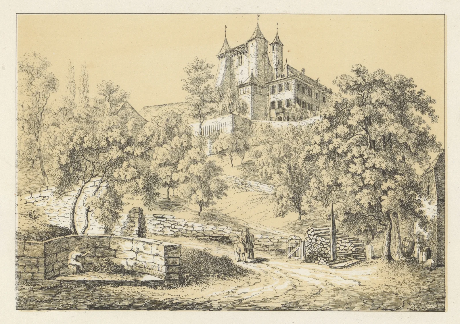 Vauxmarcus av Johann Friedrich Wagner