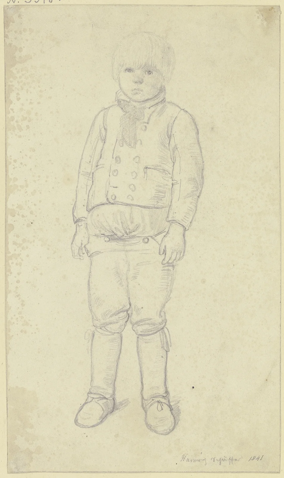 Peasant boy av Jakob Fürchtegott Dielmann