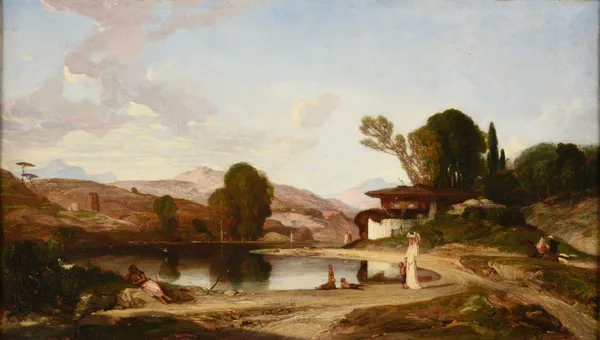 Souvenir de Turquie d’Asie (Environs de Smyrne) av Alexandre-Gabriel Decamps