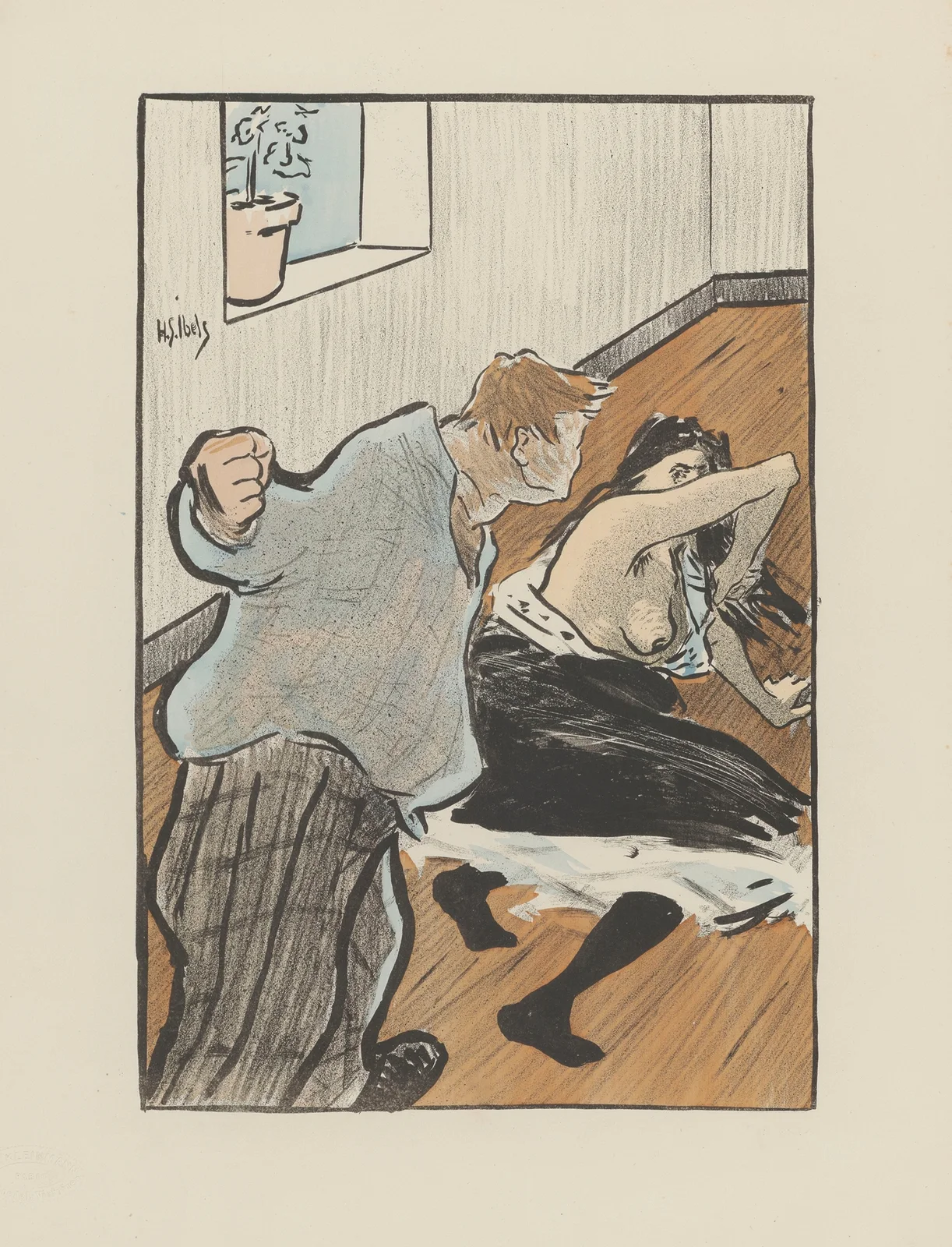 Amoureuse! av Henri-Gabriel Ibels