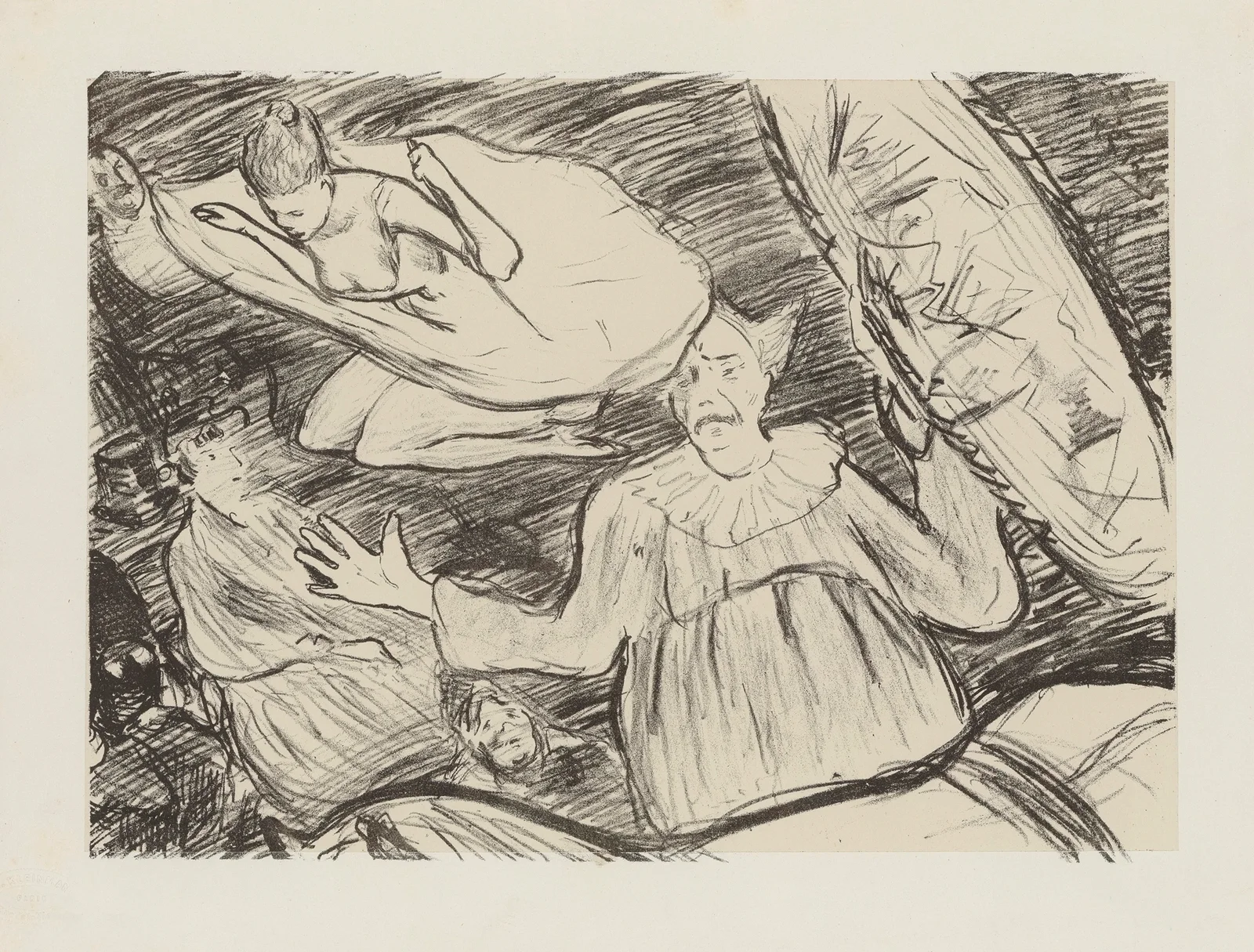 Au Cirque av Henri-Gabriel Ibels