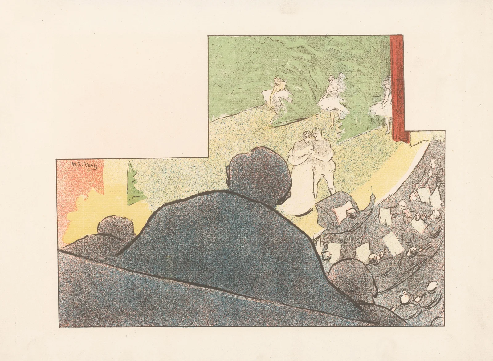Mirages av Henri-Gabriel Ibels