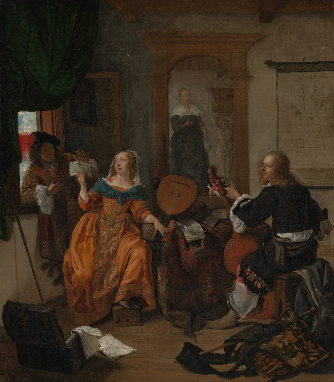 A Musical Party av Gabriel Metsu