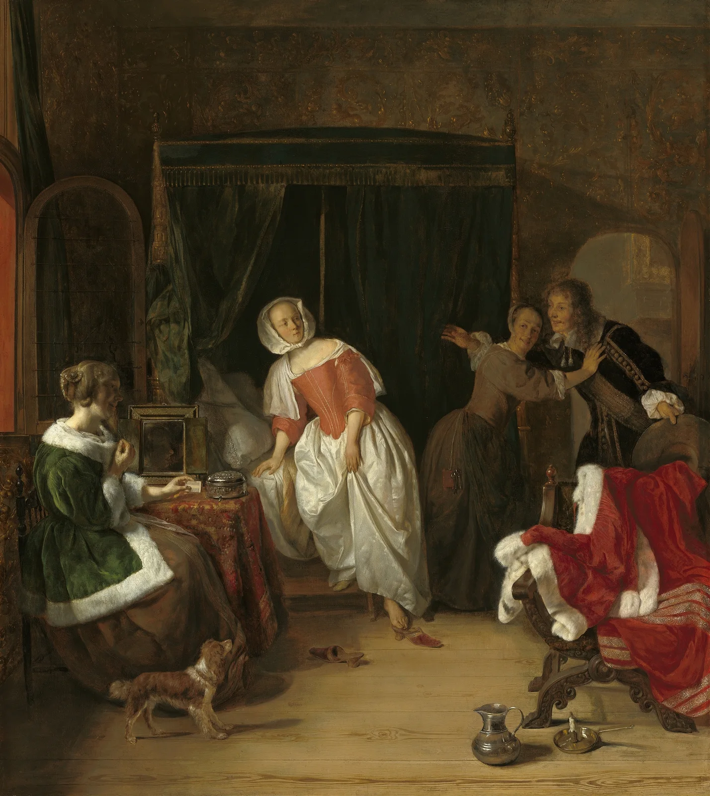 The Intruder av Gabriel Metsu