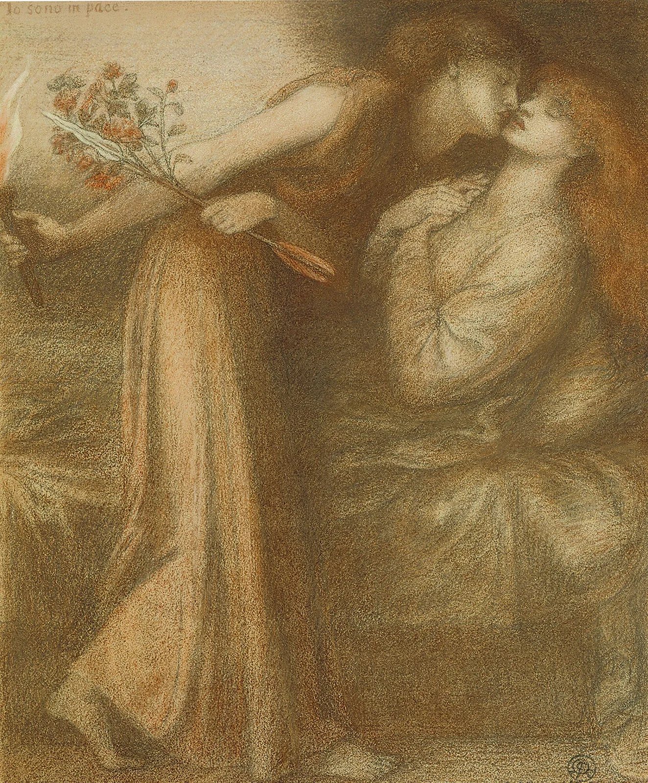 Dante’s Dream (Io sono in pace) av Dante Gabriel Rossetti