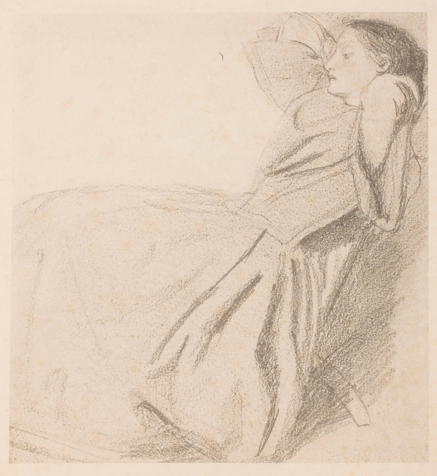 Elizabeth Siddal – nr 3 av Dante Gabriel Rossetti