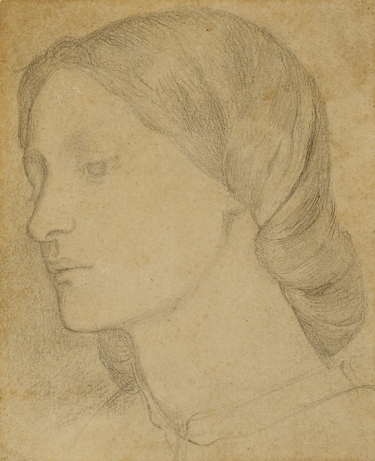 Elizabeth Siddal – nr 4 av Dante Gabriel Rossetti